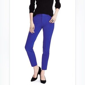 Banana Republic Sloan Mid-Rise Pants, 6T, 29 inch inseam, Cobalt Blue